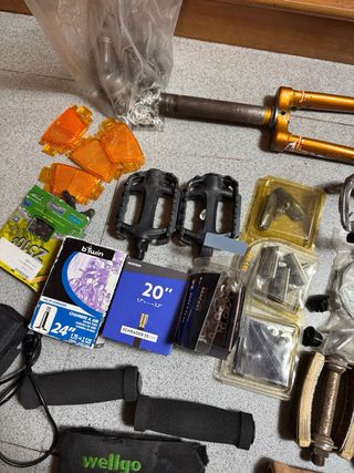 Lote piezas bicicleta BH y más