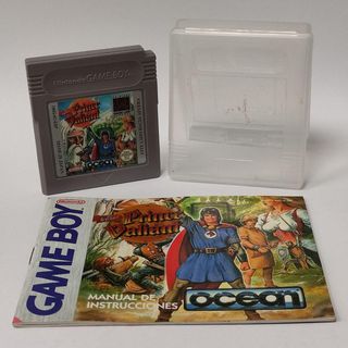 Prince Valiant Game Boy Cartucho + Manual ESP