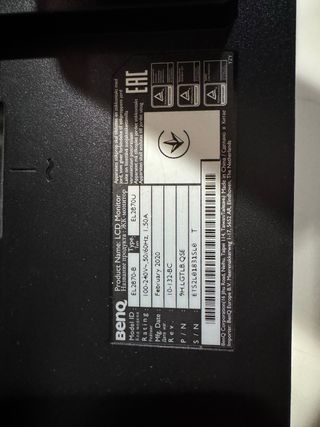 Monitor BenQ EL2870B Negro