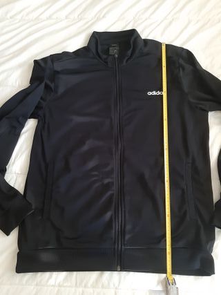 Sudadera Adidas Cremallera Negra Talla XL-XXL