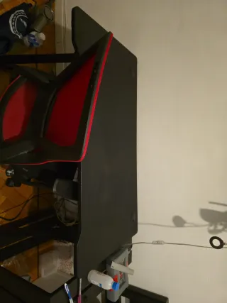 Mesa de escritorio negra 116*60*1,9