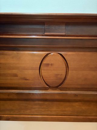 Cabecero de cama de madera