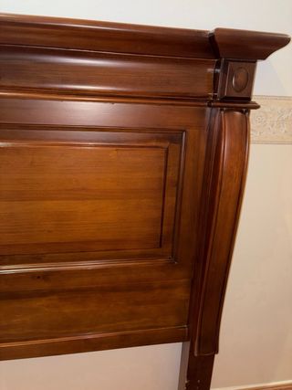 Cabecero de cama de madera