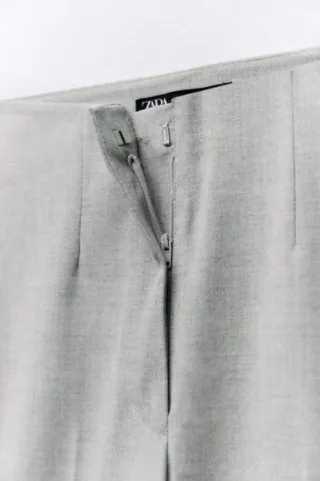 Pantalón Zara Zw Collection Gris