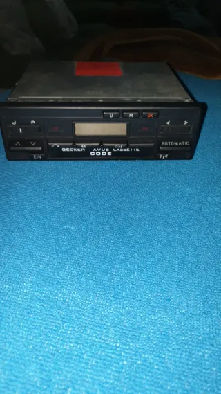 Radio Becker Avus CASSETTE Original Mercedes 190