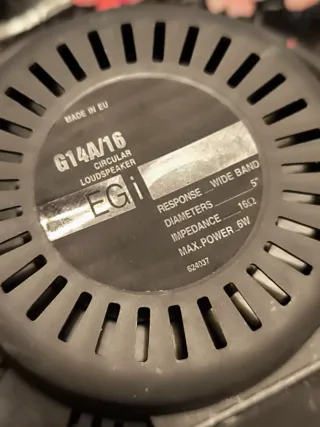 Altavoz Ancho Banda 6W