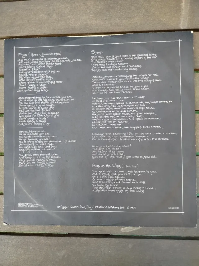 Pink Floyd LP Animals