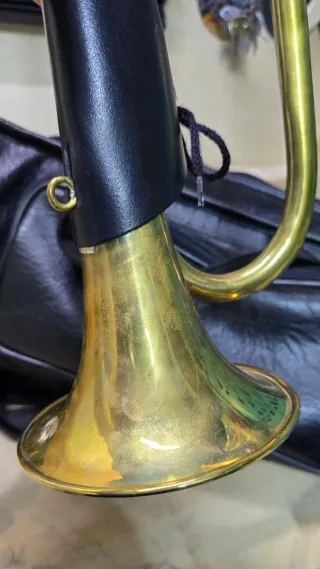 Corneta larga marca Monci con funda