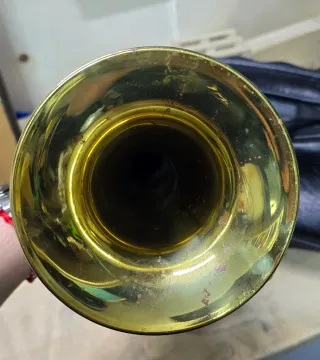 Corneta larga marca Monci con funda