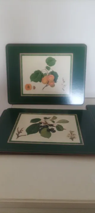 Manteles Individuales Pimpernel Vintage Frutas