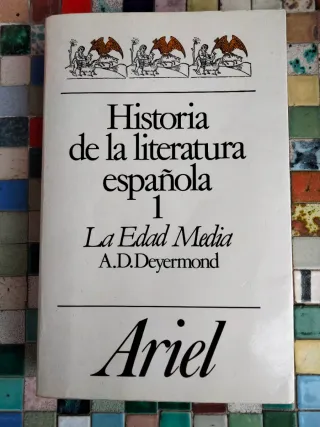 Historia de la literatura española 1. La edad med.