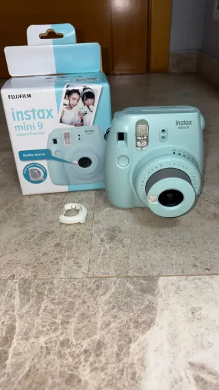 Fujifilm Instax Mini 9 Cámara Azul Hielo