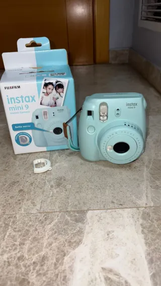 Fujifilm Instax Mini 9 Cámara Azul Hielo