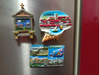 Lote de 3 imanes de recuerdo