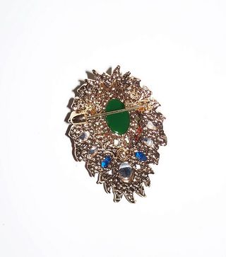 Spilla Barocca con Pietre Colorate