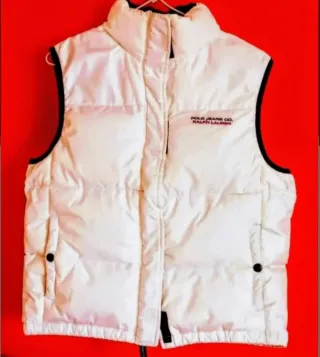 Chaleco Polo Ralph Lauren Mujer Blanco