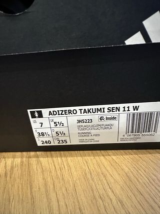 Adidas Takumi Sen 11 W Verde/Amarillo