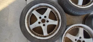 Llantas Opel 17" 5 radios sin gomas