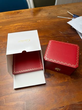 Scatola Cartier Bianca Completa