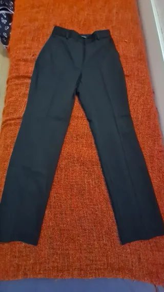 Pantalones Zara Talla S Negros