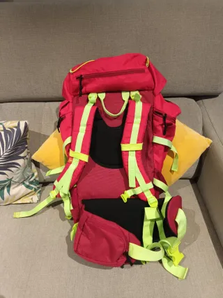 Zaino Quechua Forclaz 40L Rosso per bambini