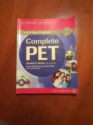 Complete PET B1 Cambridge (Student’s Book +Answers