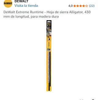 Hoja de sierra DeWALT 430mm HSS