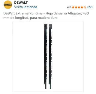 Hoja de sierra DeWALT 430mm HSS