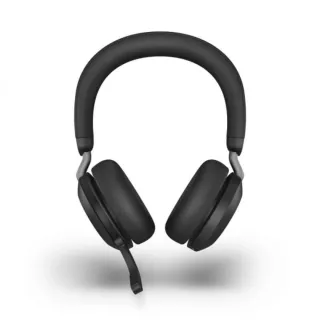 Jabra Evolve 2 75 con cargador de mesa.