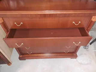 Cajonera o comoda madera cerezo