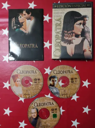DVD Cleopatra(1963) Edición Especial (3 discos).