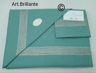 Lenzuola Azzurre Puro Cotone