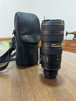 Nikon 70-200mm f/2.8 VR – teleobjetivo profesional