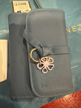 Cartera Billetera Azul Paco Martinez