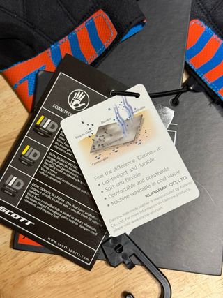 Guantes Scott Endurance LF Azul Naranja