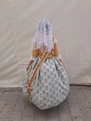 Traje de Fallera Multicolor