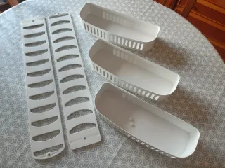 Estantería de baño con cesta