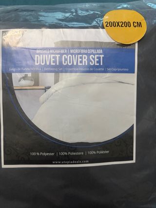 Juego De Funda Nórdica 200x200 para cama de 105cm