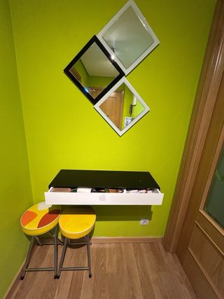 Pack Recibidor Moderno: Consola+Espejos+Taburetes