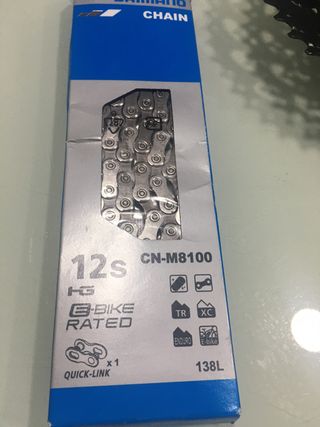 cassette 12v 11-50+Cadena Shimano 12v