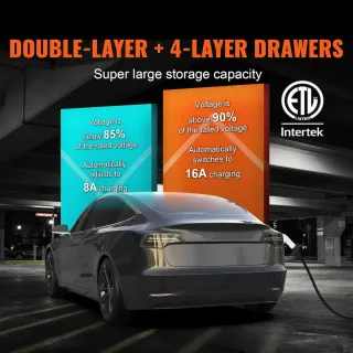 Cargador VEVOR EV Tipo 2 3,7 kW 8,6m IP66