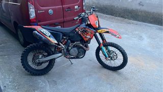 KTM 450 EXC-f  Enduro Moto año 2008