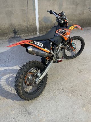 KTM 450 EXC-f  Enduro Moto año 2008