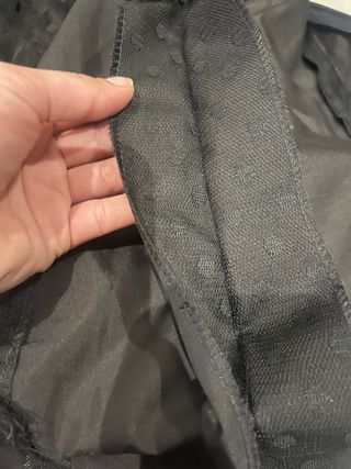 Traje de flamenca negro volantes