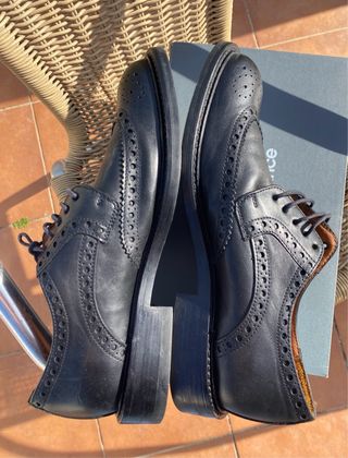 Zapatos GANT Brogue Wingtip Piel Negro 43.5