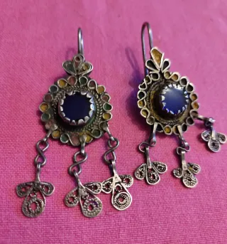 Pendientes antiguos bereberes