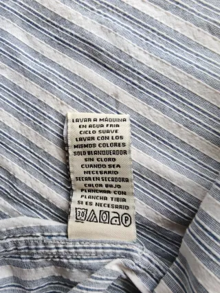 Ralph Lauren Polo Jeans Camisa/Camicia L Blue