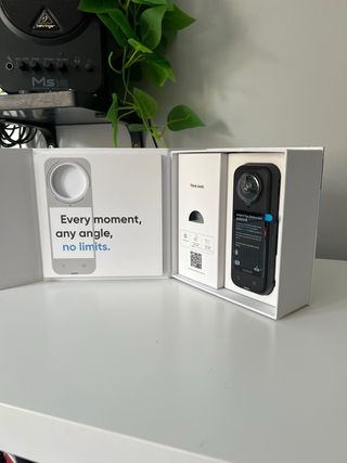 Insta360 X5 Cámara 360° Negra Nueva