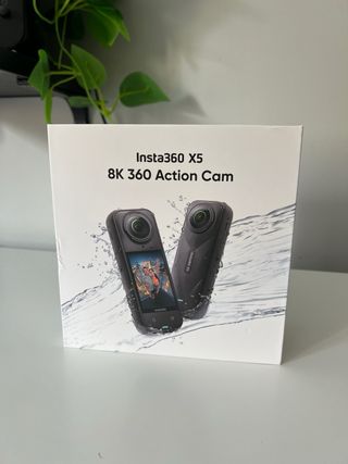 Insta360 X5 Cámara 360° Negra Nueva