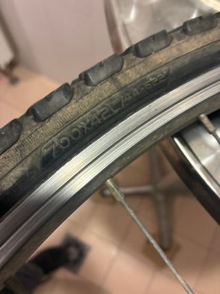 Juego llantas y cubiertas bicicleta 26”